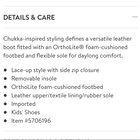 Florsheim ~ Chukka Boot with Side Zipper ~ Boys Size 5 - Picture 11 of 15